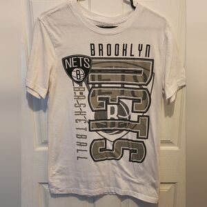 NBA White Graphic Tee